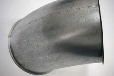 Gomito sanitario della metropolitana dell'acciaio inossidabile del tubo dell'aspirazione delle polveri di forma rotonda del collegamento della saldatura