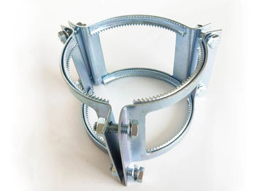Clip resistente a 5 pollici di sostegno degli accoppiamenti del collare della presa dei morsetti di tubo d'acciaio