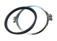 Morsetti di tubo d'acciaio galvanizzati resistenti con l'anello sigillante di Silicone/EPDM