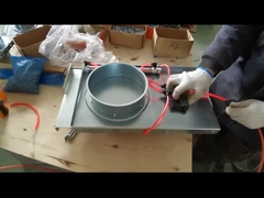 Gli ammortizzatori scorrevoli pneumatici di controllo di zona hanno galvanizzato 80-400mm d'acciaio