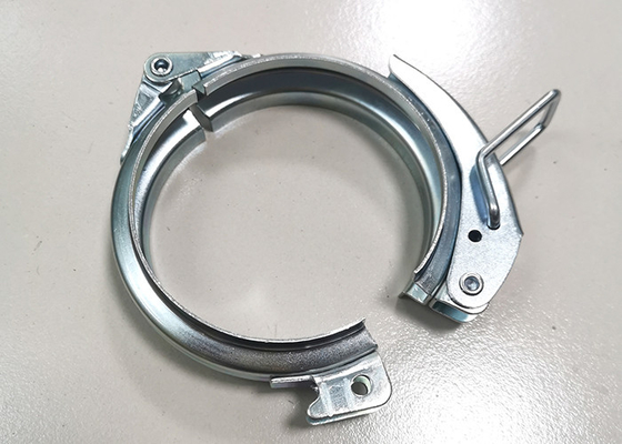Accessori per tubi rapidi della raccolta di polvere dell'OEM di Ring Clamp 80-600mm della condotta della serratura del rilascio rapido