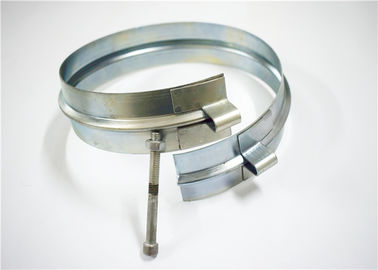Testa galvanizzata del cerchio del collegamento di metropolitana dell'acciaio inossidabile del morsetto di tubo del metallo del nastro ampia
