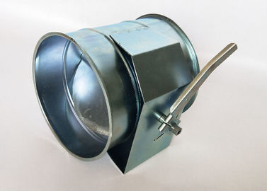 Regolatore d'aria manuale del diametro dell'acciaio inossidabile 125mm per il sistema di HVAC