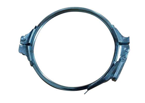 La O scrive Ring Round Duct a macchina che 150mm ha galvanizzato il morsetto di tubo d'acciaio