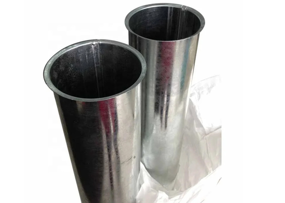 Sistema di estrazione della polvere Tubo di condotto rettilineo Tubo rotondo di flange di condotto con bordo a flange