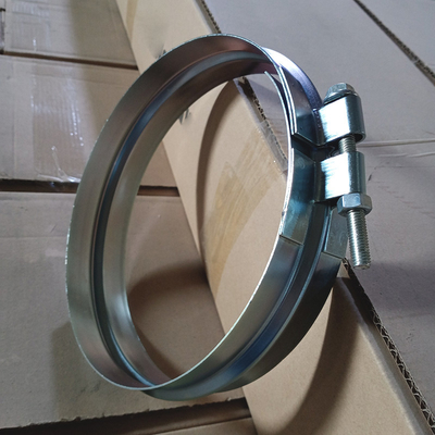 150-600 mm di larghezza Clamps Larghezza 48 mm Spiral Clamp Bands per connessioni di condotti a spirale a flange