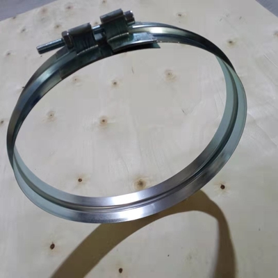 Sistema di condotti Havc Spirale Clampo di condotti Blocco rapido Clampe anello largo in acciaio al carbonio