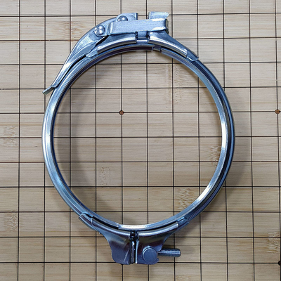 Clampe per tubi a flange galvanizzate da 4 pollici per la temperatura normale