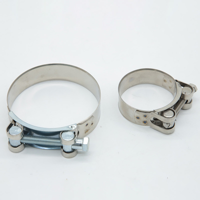 Clampe larghe 32-68 mm con finitura zincata resistente alla ruggine e alla corrosione