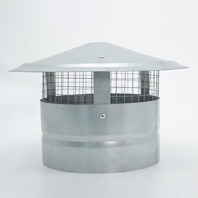 Caminetto Cappetto per camini Cappetto per pioggia galvanizzato Forno esterno Pipe Topper Mesh Cappotto per camini Cappotto per fumetti Cappotto per fumetti Per cucina in famiglia