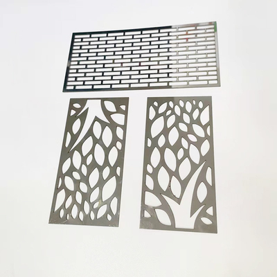 Modelli in acciaio inossidabile per incisione laser decorativa