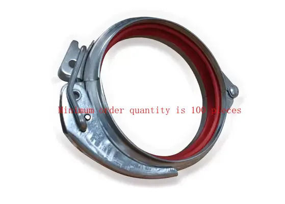 morsetto di riparazione galvanizzato 80mm