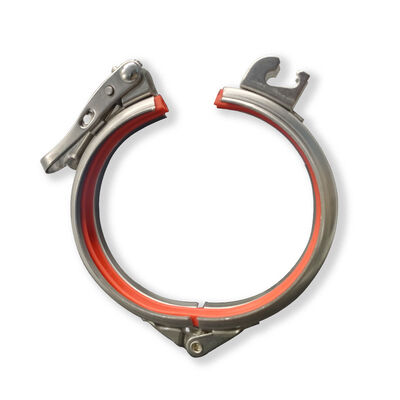 SUS304 Chiusura rapida del tubo Chiusura rapida dell'anello del condotto anello del tamburo Chiusura anello degli anelli