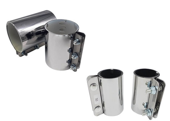 Accoppiamento di tubi di trasferimento pneumatici a bassa compressione con guarnizione in silicone alimentare per tubi in acciaio