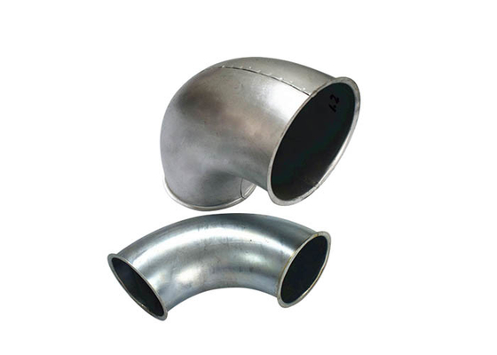 Accessorio per tubi di saldatura del gomito, tubo della raccolta di polvere metallica di rimozione di polvere di industria