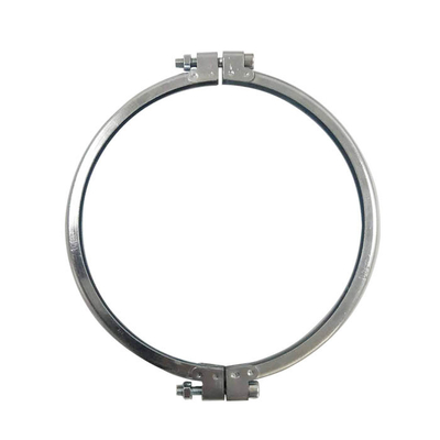 Banda di separazione galvanizzata 80MM-300MM del collettore di polveri del tubo M6 Bolt