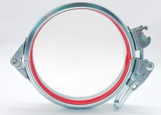 Il morsetto di tubo galvanizzato fermaglio del collegamento del modulo ha flangiato 80mm-450mm