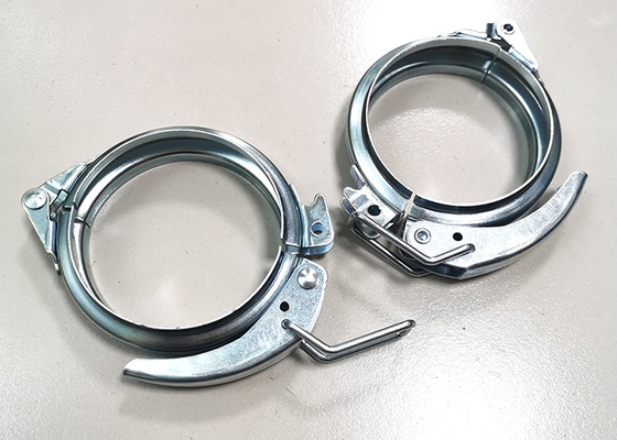 fascetta stringituba d'acciaio galvanizzata 150mm della leva delle condotte che chiude Ring Clamps High Strength a chiave