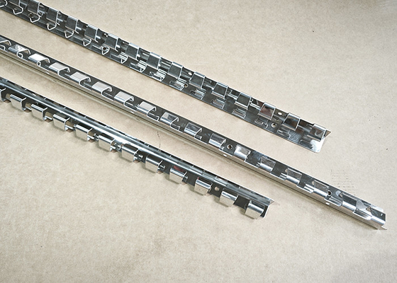 Metallo che timbra la tenda completa Kit With Hanging Rail della striscia del PVC delle parti