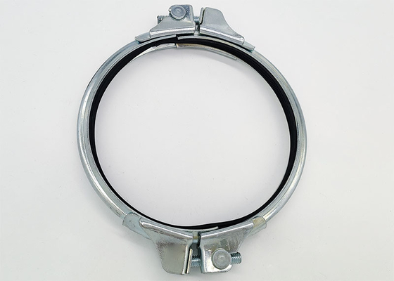 condotto del metallo del morsetto del tubo spaccato di 160mm galvanizzato per il sistema della conduttura del modulo
