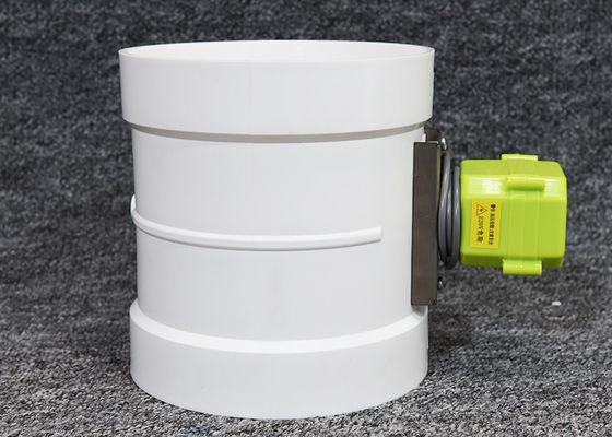 Ammortizzatori di controllo della zona Hvac 24v Pvc motorizzati con guarnizione a lama sigillata 4nm
