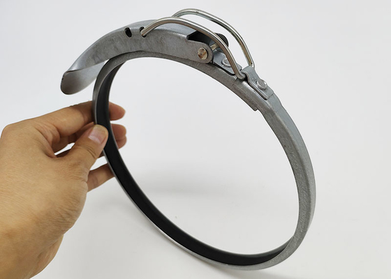 Acciaio inossidabile 304 600 mm pinza per tubi galvanizzati con anello di tenuta