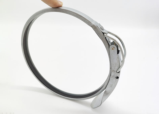 Clampo per la riparazione di tubi galvanizzati rotondi da 80 mm per uso industriale