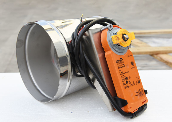 90° Regolare angolo Amortizzatori elettronici Hvac manuale / automatico con guarnizione aperta / chiusa