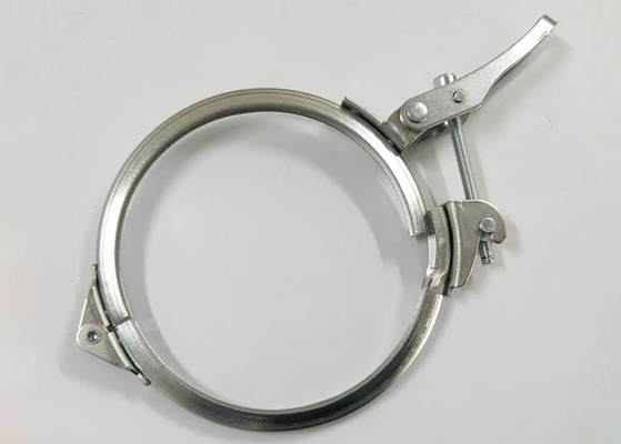 Sistema di ventilazione Clampada a tubo a rilascio rapido Collegamenti di condotte 80-600 mm