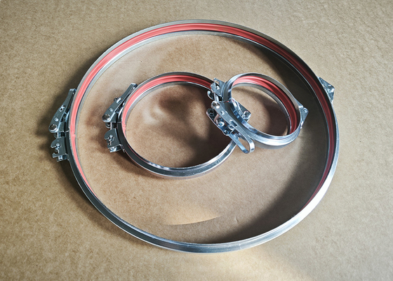 Clampo per conduttori a spirale a bassa pressione / Clampo per tubi regolabili 120 mm