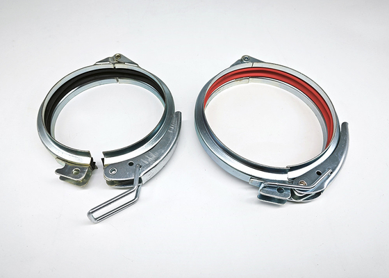 4 pollici di sgancio rapido del tubo di pinza OEM colore argento