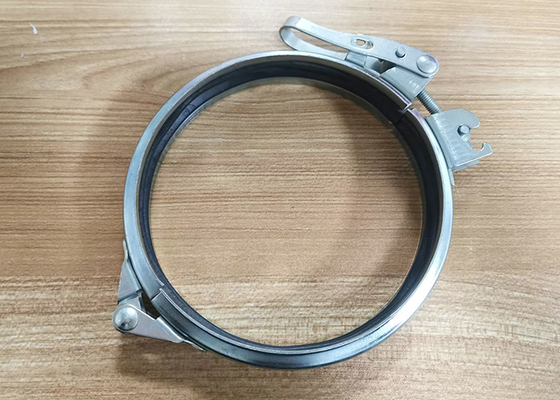 Clampe per tubi pesanti da 100 mm per il sistema di raccolta della polvere
