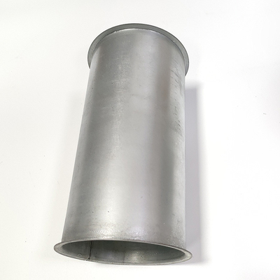 Processo di estrazione della polvere da piastra galvanizzata tubo di raccolta della polvere ventilazione condotti a flangia