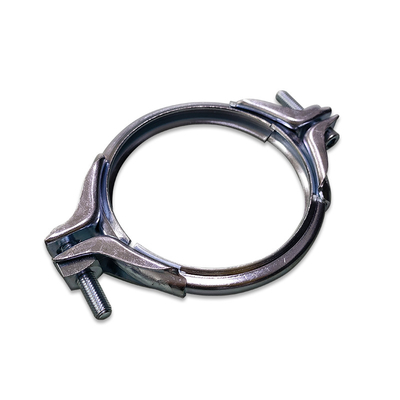 Doppia bullone per tubi pesanti Clampe di condotto Clampo per flange Spessore del sistema 2.0 mm