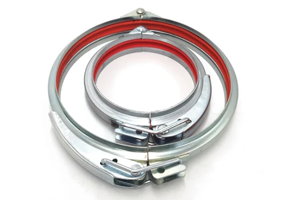 Clampe per condotti a rilascio rapido da 160 mm Anello di estrazione rapida per il sistema di raccolta della polvere