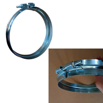 WDs Clamps di tubo largo / Clamps di anello largo di acciaio al carbonio zincato