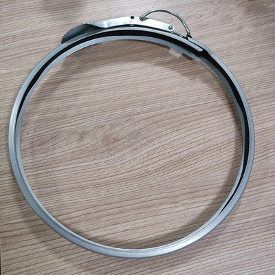 5 pollici ID Galvanizzato Canal Roll Clamp Rapido rilascio Pipe Clamp Acciaio Galvanizzato