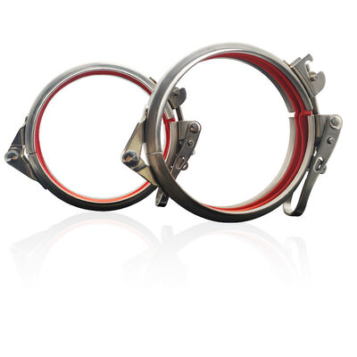 Fascetta stringitubo a molla regolabile per tubi, fascetta a sgancio rapido, fascetta rotonda per condotti, anello di bloccaggio rapido