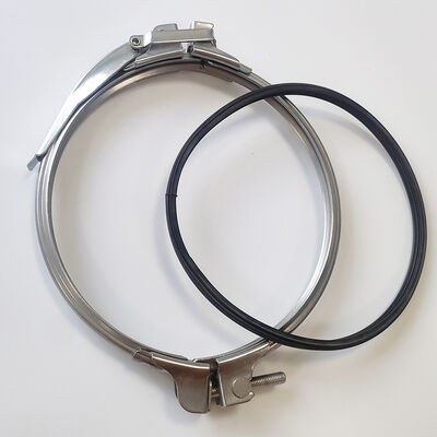 Sistemi di climatizzazione e climatizzazione Parts System Pull Ring Rapid Lock Clamp Spiral Duct Clamp